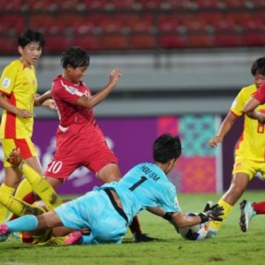球天下-中国U17女足完败朝鲜无缘决赛 对阵韩国成生死战